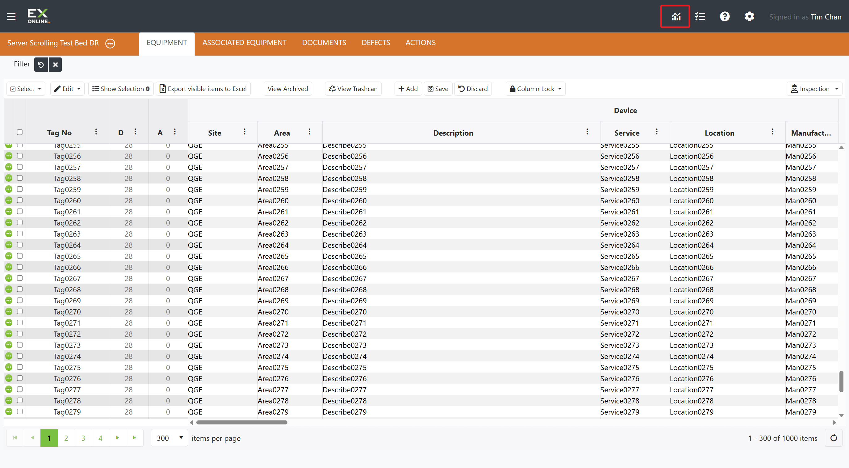 AnalytEx icon in the Tag Browser toolbar